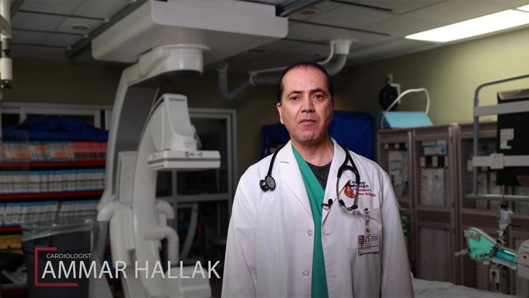 Dr. Ammar Hallak, Cardiologist at AMMC